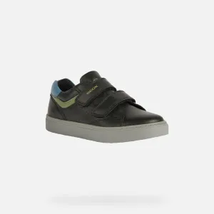 SALE SP24 Geox J Nashik Double Velcro Sneaker