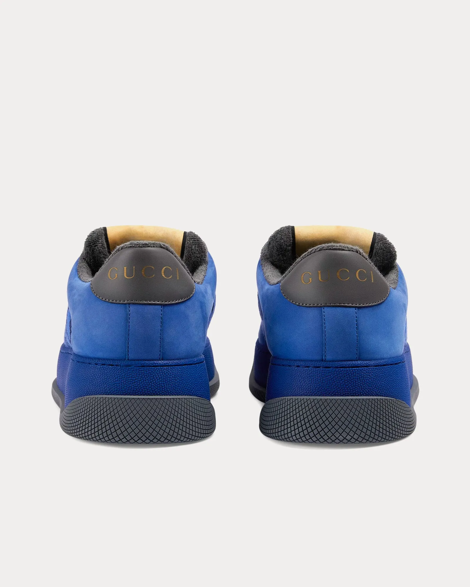 Screener GG Canvas Blue / Black Low Top Sneakers