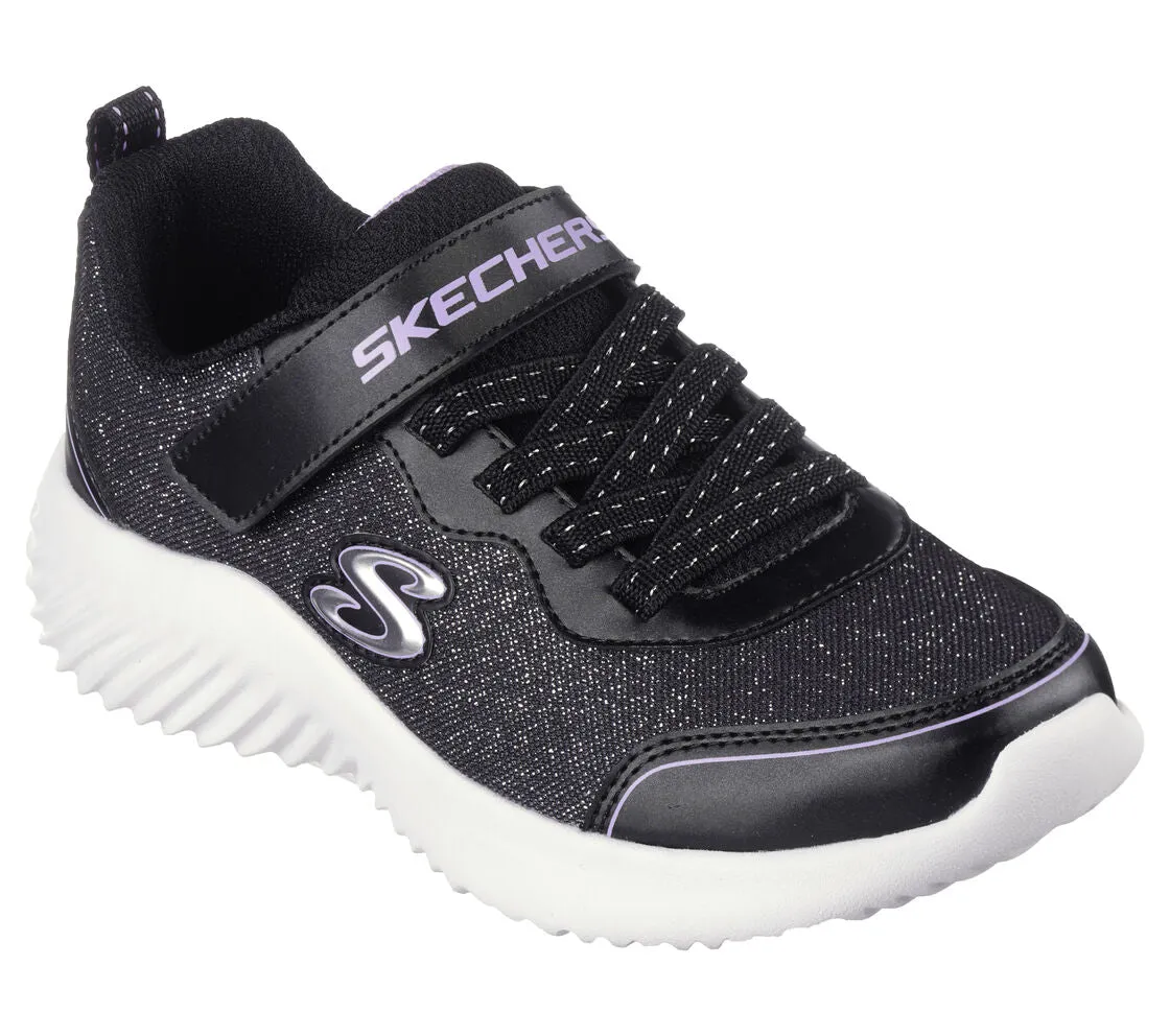 SKECHERS BOUNDER - GIRLY GROOVE - BLACK