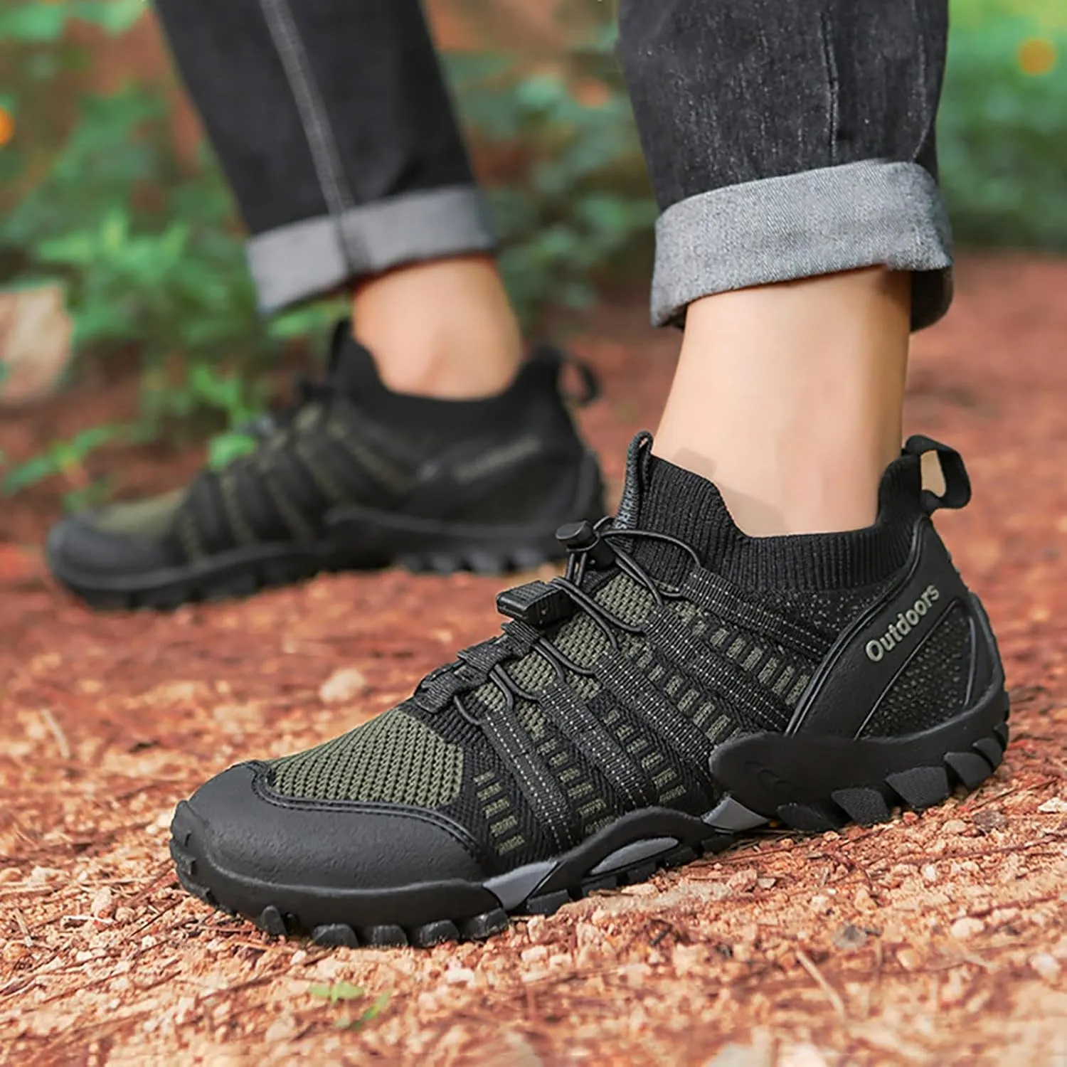Slip on Walking Shoes for Women Non Slip Memory Foam Comfortable Running Shoes Breathable Mesh Sports Workout Tennis Shoes Lightweight Fashion Sneakers