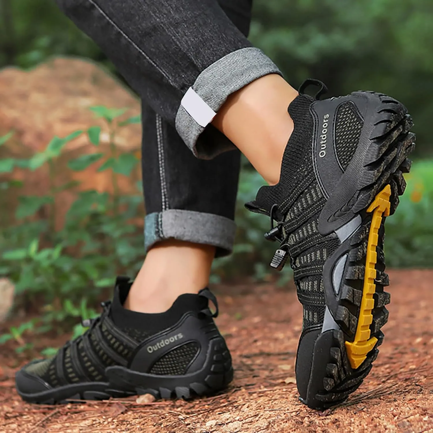Slip on Walking Shoes for Women Non Slip Memory Foam Comfortable Running Shoes Breathable Mesh Sports Workout Tennis Shoes Lightweight Fashion Sneakers