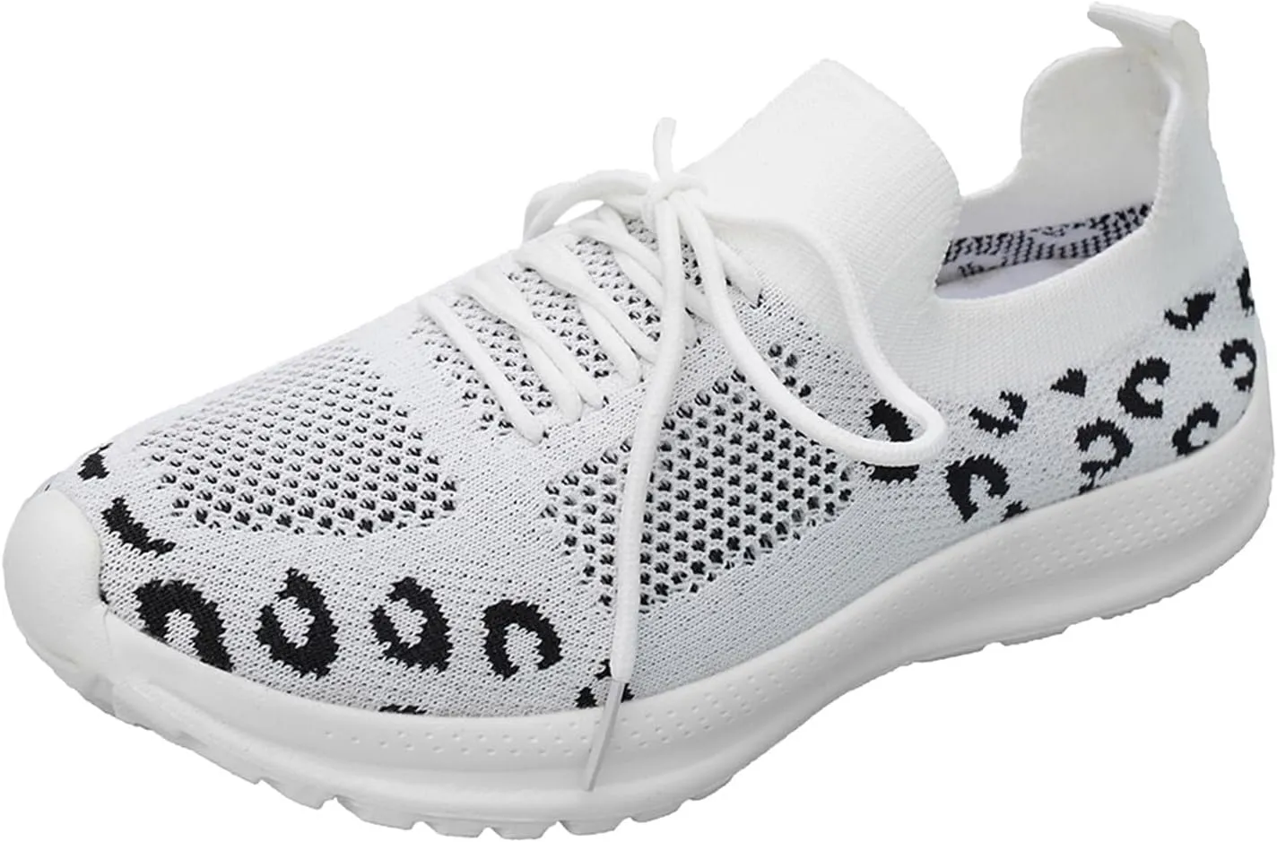 Slip on Walking Shoes Women Non Slip Memory Foam Arch Support Running Shoes Breathable Casual Gym Tennis Shoes Ladies 2024 Fashion Sneakers