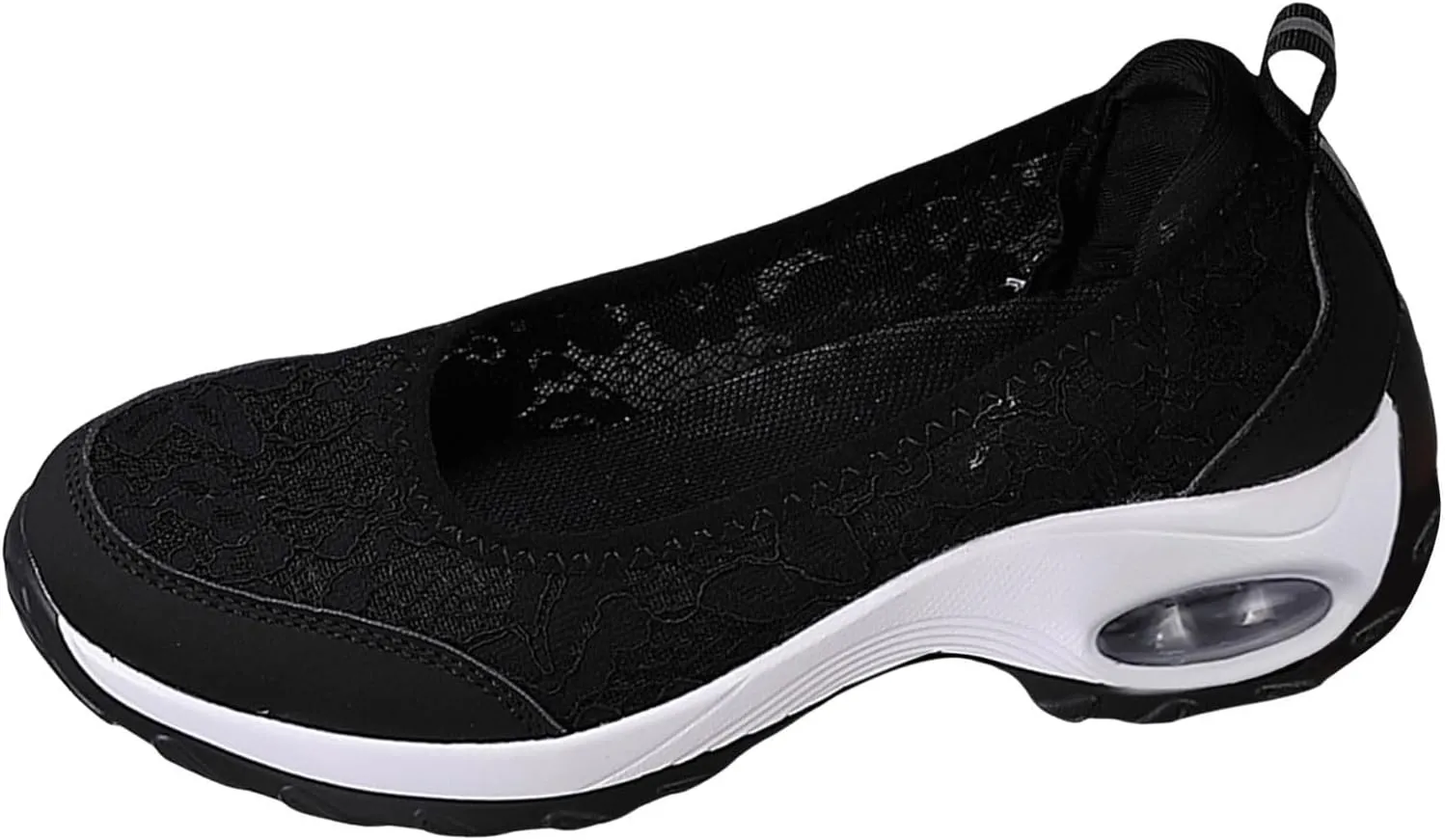 Slip on Walking Shoes Women Non Slip Memory Foam Comfortable Running Shoes Breathable Mesh Sports Workout Tennis Shoes Ladies 2024 Fashion Sneakers