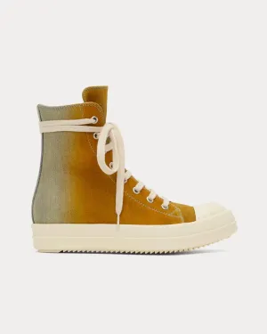 Sneaks Canvas Sky / Orange Degrade High Top Sneakers