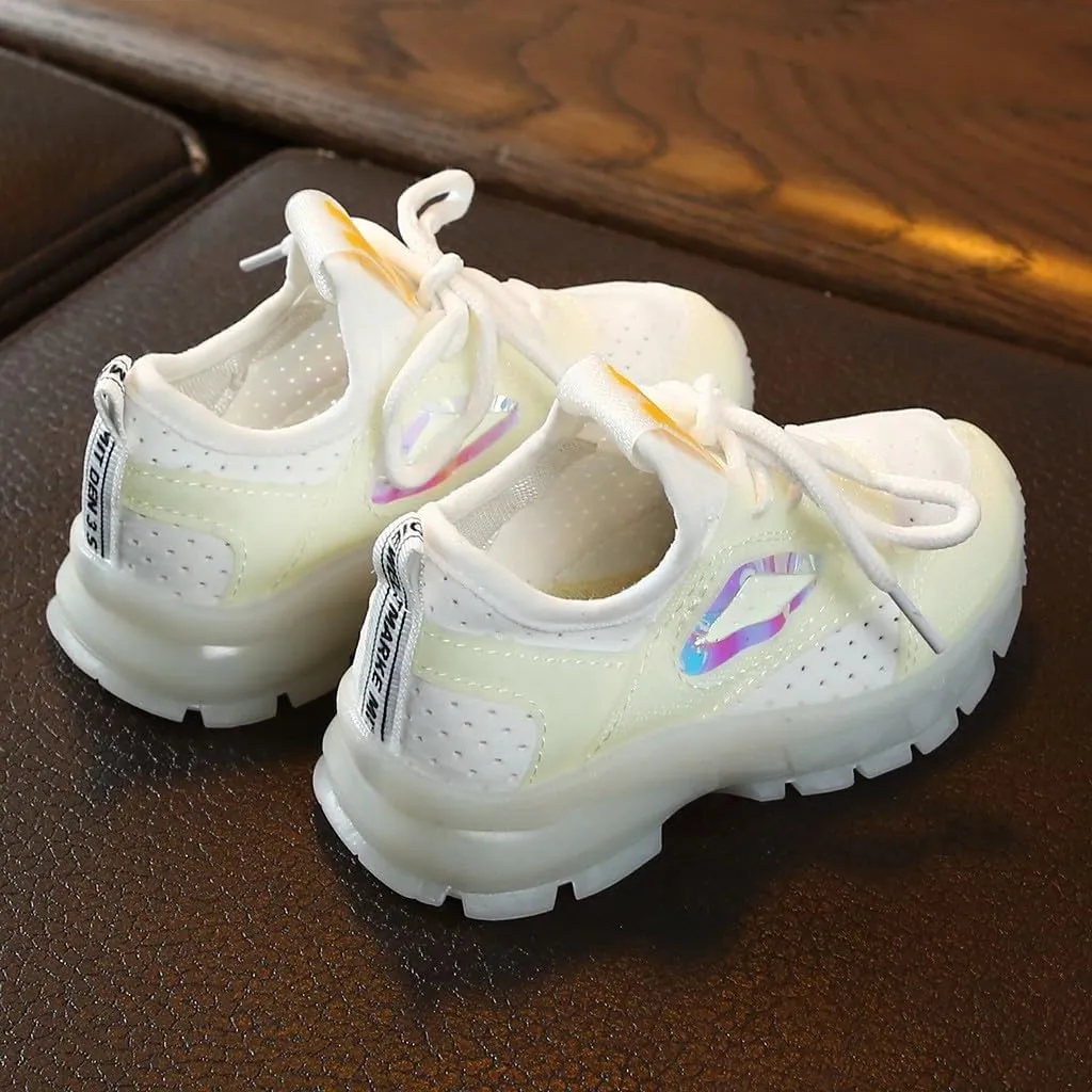 Sport Mesh Run Luminous Girls Breathable Boys Children Baby Shoes Baby Shoes 6-12 Months Boy