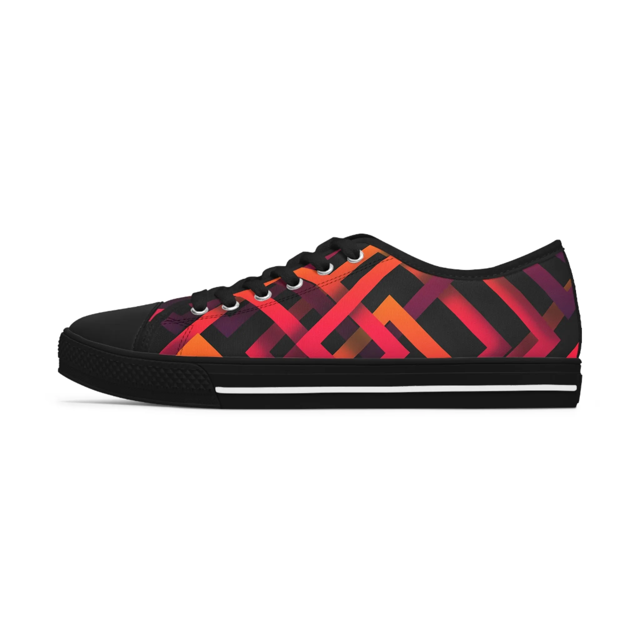 Sunset Serenade /Women's Low Top Sneakers