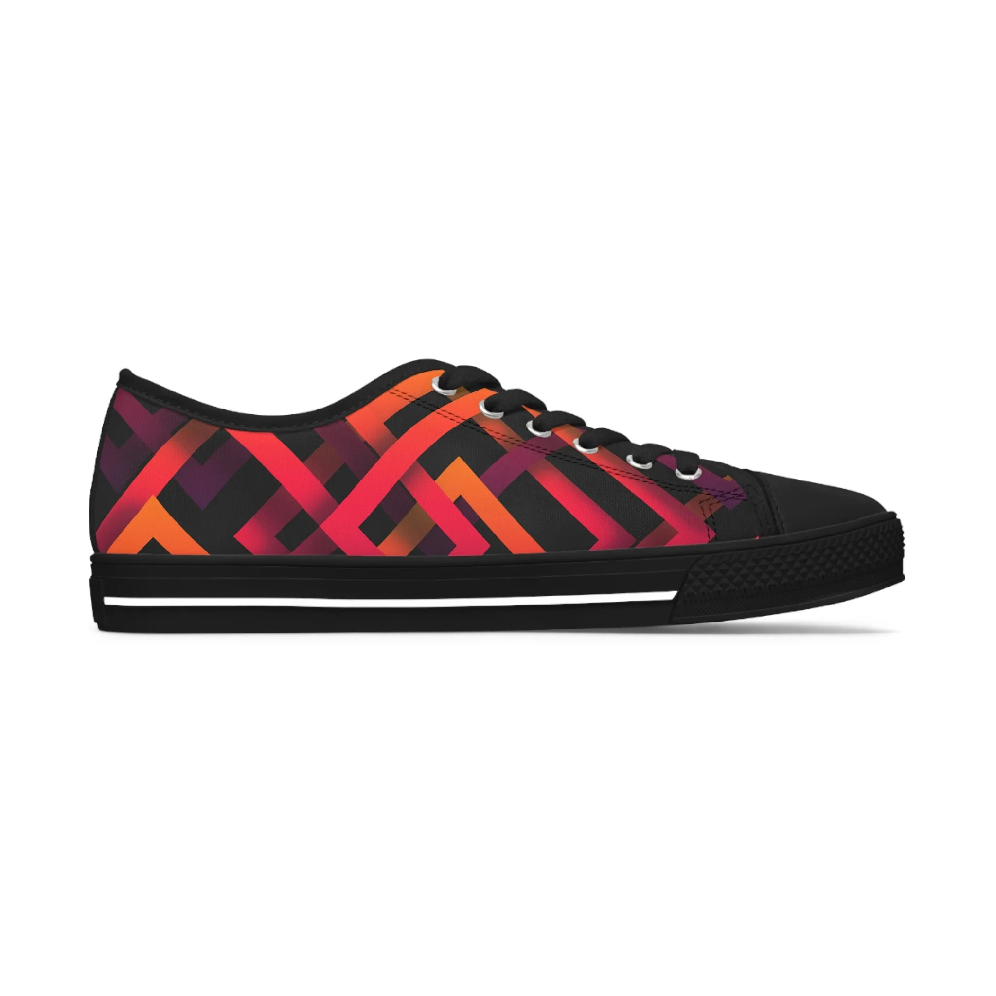 Sunset Serenade /Women's Low Top Sneakers