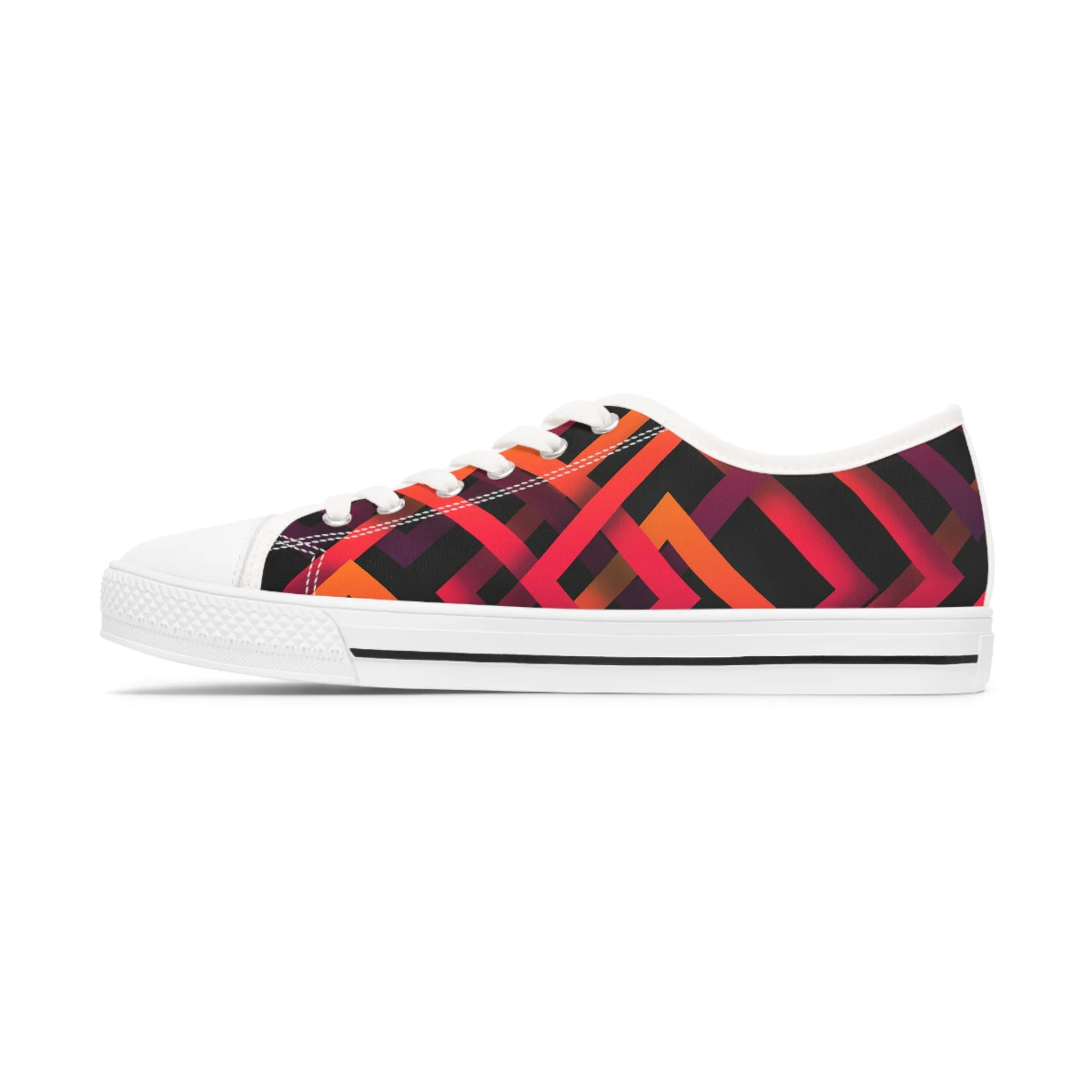 Sunset Serenade /Women's Low Top Sneakers