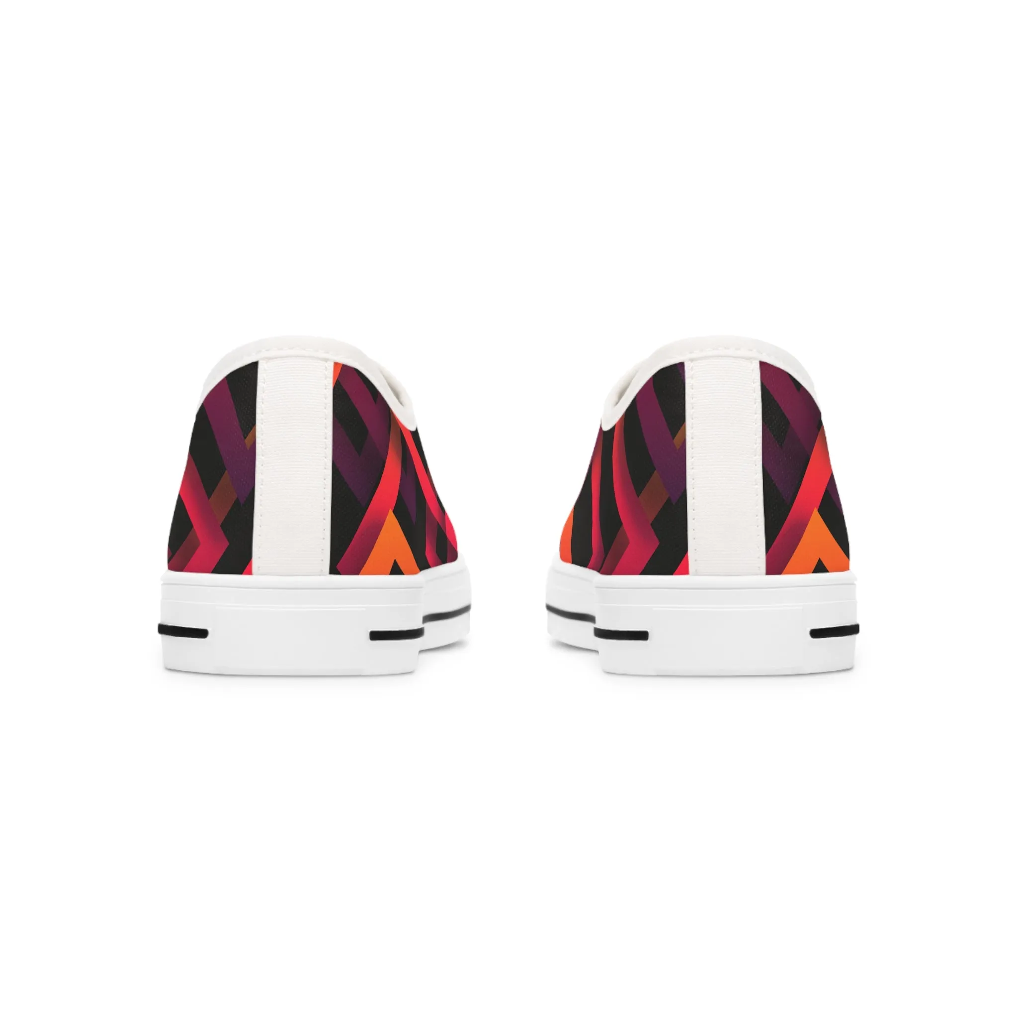 Sunset Serenade /Women's Low Top Sneakers