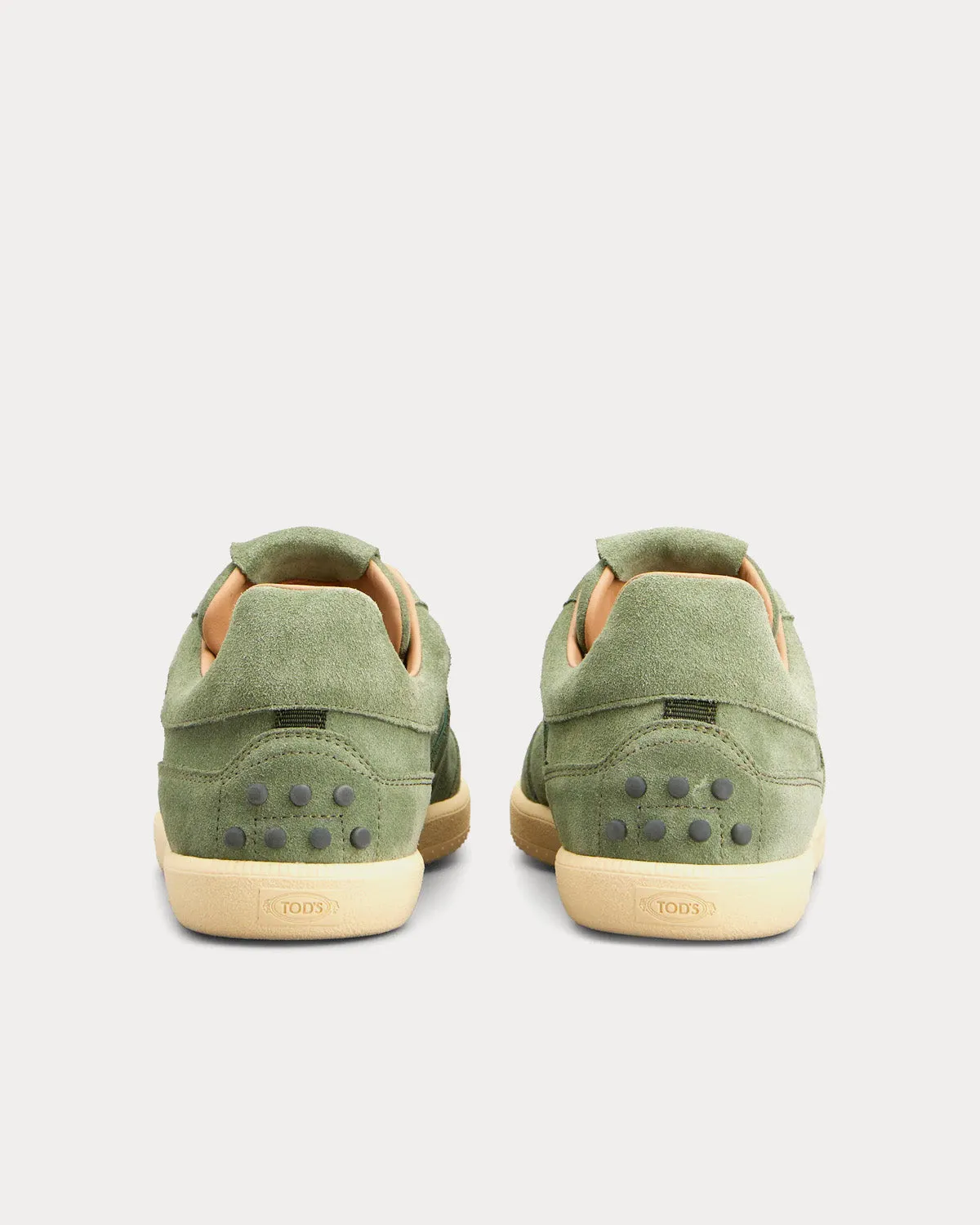 Tabs Suede Green Low Top Sneakers