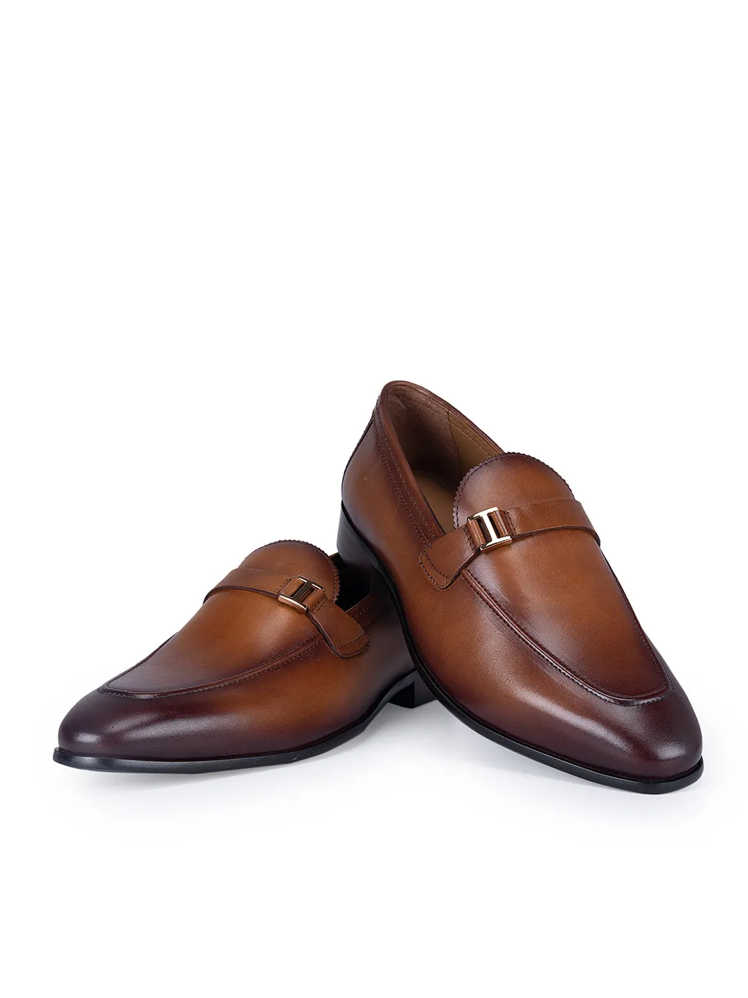 Tan Leather Loafers