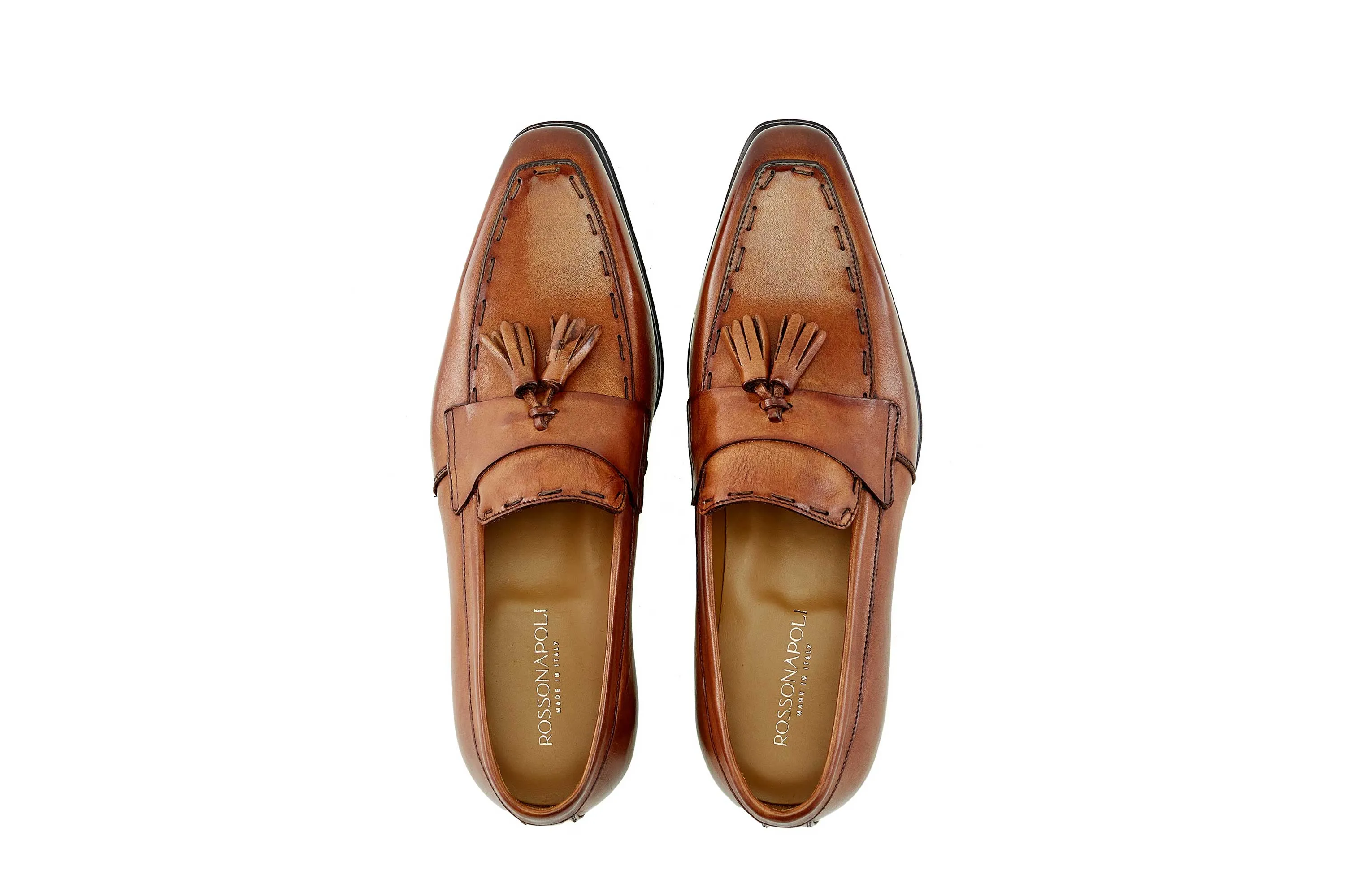 Tassel Shoes - Cognac Calf