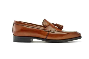 Tassel Shoes - Cognac Calf