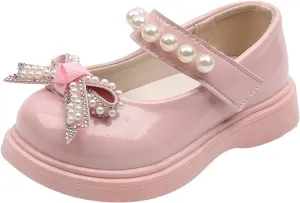 Toddler Girls Platform Shoes Bow Girls Dress Shoes Little Girl School Uniform Oxford Shoes Girls Mary Janes