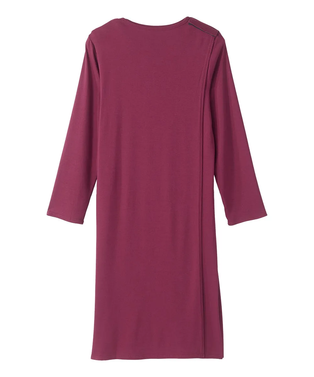 Women's No Peek Hospital & Home Care Long Sleeve Gown