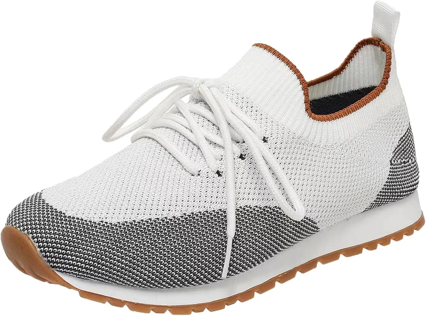 Women's Slip on Walking Shoes Memory Foam Non Slip Running Shoes Wide Width Breathable Gym Workout Shoes Ladies 2024 Fashion Sneakers