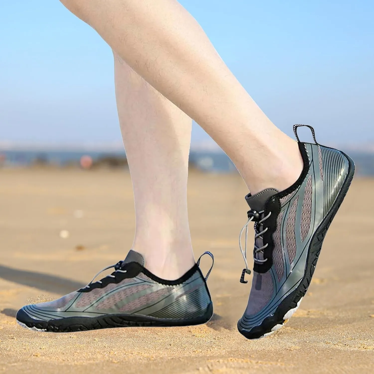 Women's Slip on Walking Shoes Non Slip Memory Foam Comfortable Running Shoes Breathable Gym Workout Shoes Lightweight Sneakers Indoor Outdoor