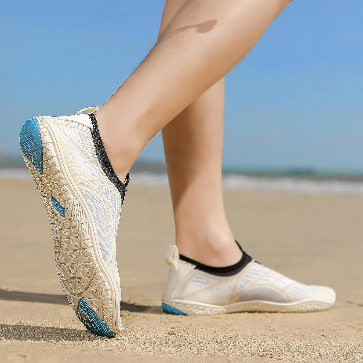 Women's Slip on Walking Shoes Non Slip Memory Foam Running Shoes Wide Width Breathable Mesh Sports Workout Tennis Shoes Lightweight Fashion Sneakers