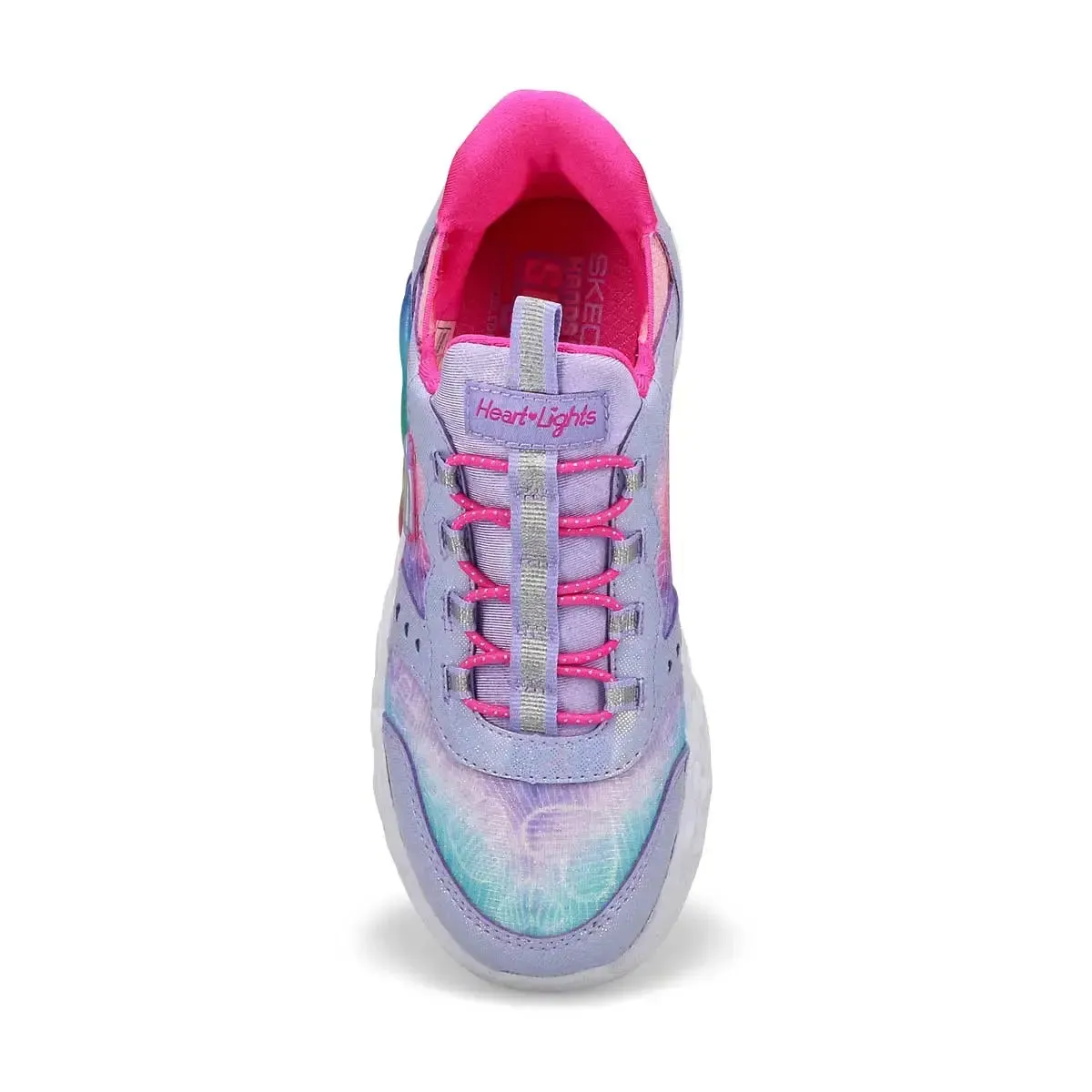 Youth Girls' Infinite Heart Lights - Lavender/Multi | Skechers