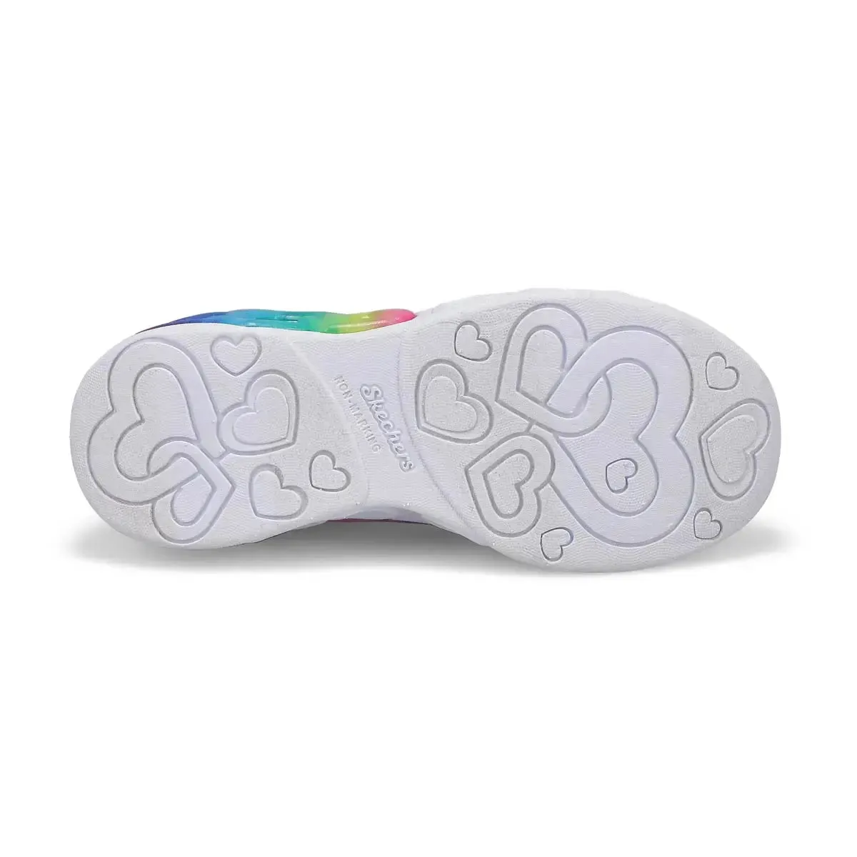 Youth Girls' Infinite Heart Lights - Lavender/Multi | Skechers